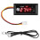 PWM Fan Temperature Controller Speed Controller LED Digital Display Temperature Speed Meter with Temperature Sensor 1