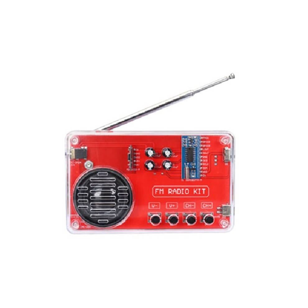 Fm Radio Diy Production Kit Electronic Assembly Soldering Practice Kit 50-108 Mhz Receiver 4712737259991