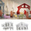 -Silikonform-Set, -Countdown-Silikonform-Set für Feiertagsbasteln, Dekoration, Adventskalender 3