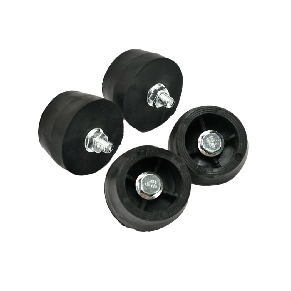 M8 Rubber Studs Shock-Absorber Anti-Vibration Isolator Mounts, Rubber Cylindrical Vibration Isolation Mount 4712551387306