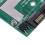 MSATA SSD para 2,5 Polegadas  6.0 Gps Adaptador Conversor Cartão Módulo Placa  Pcie Ssd 5