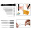 3D Printer Tools Kit Essential,3D Printing Tools Kit,3D Printer Accessories,Deburring Tool,Wire Cutter,Drill,Scraper 4