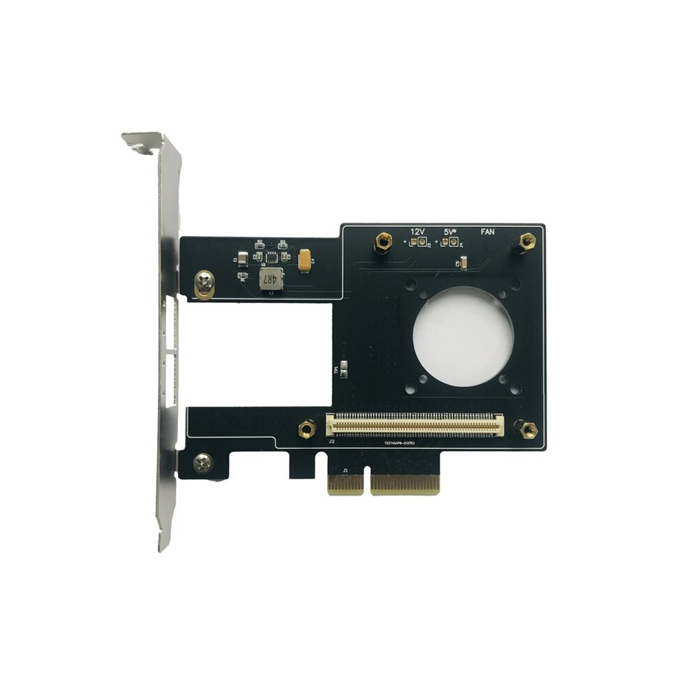 For OCP to PCIE Quanta 10G Network Interface Card Adapter Card X520 Adapter Card X4 Sunken Gold Board-image-OPC-PVX6PVN-NEW