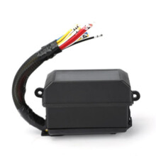 Caja de Relés y Fusibles Precableada de 12 V y 6 Ranuras. Panel de Distribución de Fusibles Universal y Kit de Relés.