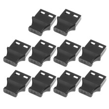 10PCS USB Port Plug with Handle Anti-Dust Cover for Laptop Computer Notebook Power Bank Outdoor Cycle USB Socket Cap