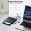 USB3.0 External CD DVD RW Optical Drive Long Data Cable CD/DVD Player Burner Writer for Laptop Desktop PC11 10 2