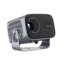 A10 4K-Projektor 1080p 200 ANSI-Projektor für Android 13 WiFi 6 BT 5.5 Autofokus Tragbar Outdoor Heimkino EU-Stecker