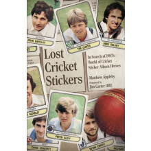 Lost Cricket Stickers by Matt Appleby Hardcover Book