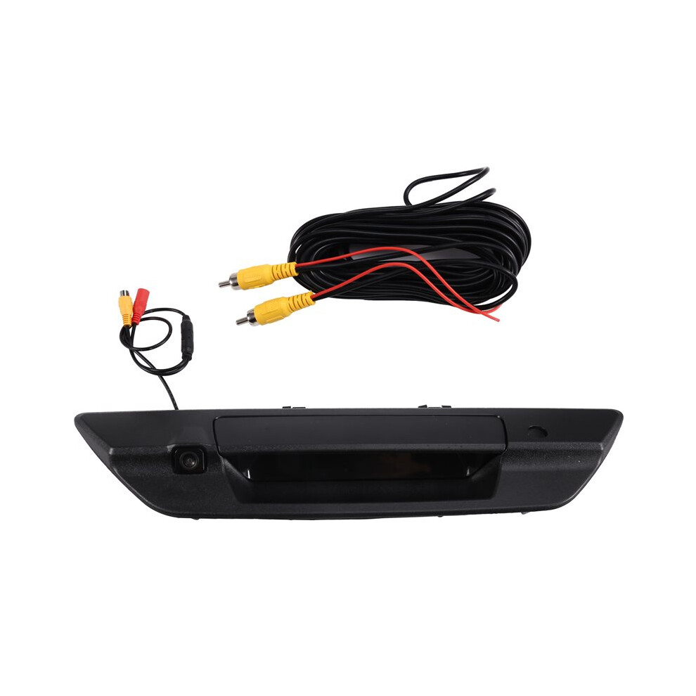 Tailgate Handle With Key-Hole Rear View Backup Pickup Truck Camera For Hilux Revo 2015-2021 Black 6033169636470