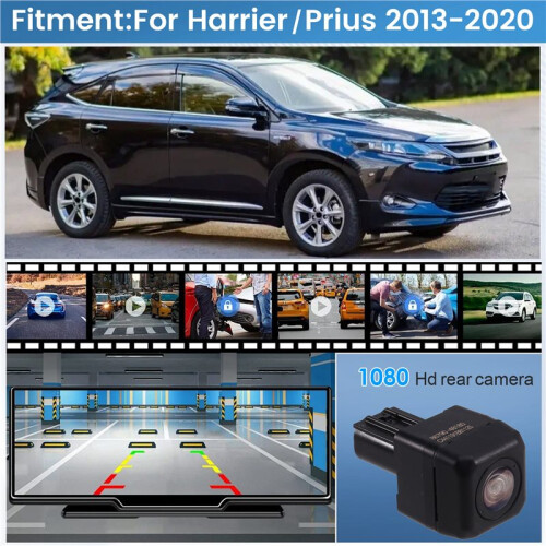 Câmera de Ré com Assistente de Estacionamento para  Harrier/Hybrid Prius 2013-2020 (Código: 8679048180) 2