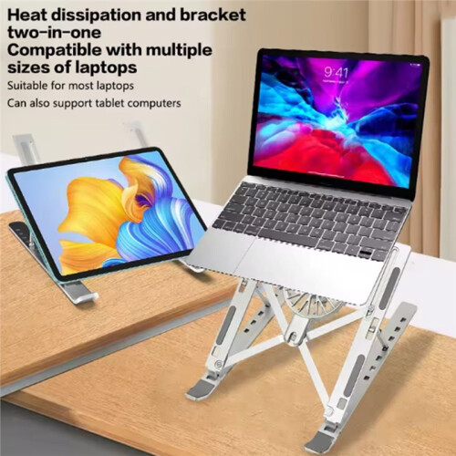 Suporte de Resfriamento Dobrável para Notebook de 18 Polegadas com Ventoinhas. 1