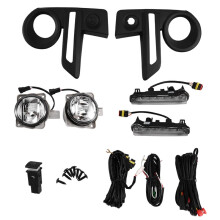 For Raize 2020 - 2022 Led Fog Lamps Daytime Running Light DRL Driving Daylight with Wire Cover