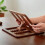 Wooden Computer Stand Adjustable Desktop Student Reading Rack Laptop Cooling Rack Folding Stand 6