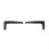 2pc Car Front Bumper Lip Splitter Fin Glossy Black for   2020-2024 1