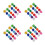 2000Pièces Pompons Pailletés Multicolores Pour Loisirs DIY 4