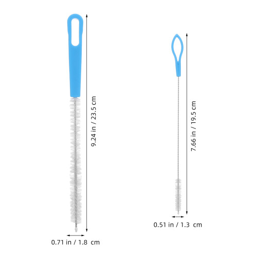 2Pièces Brosse Nettoyage Multi Usage Ergonomique Couleur Mixte 2