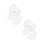 4Paren Witte Plastic Schoenspanners Schoenvormbehoud Unisex 6