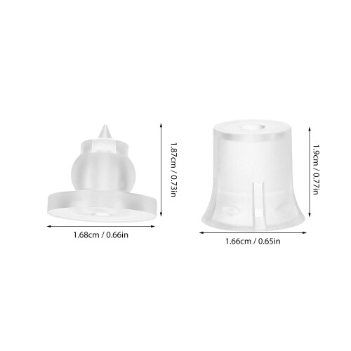 10Ensemble Épingles Tapissier Transparentes En Pour Meubles 2