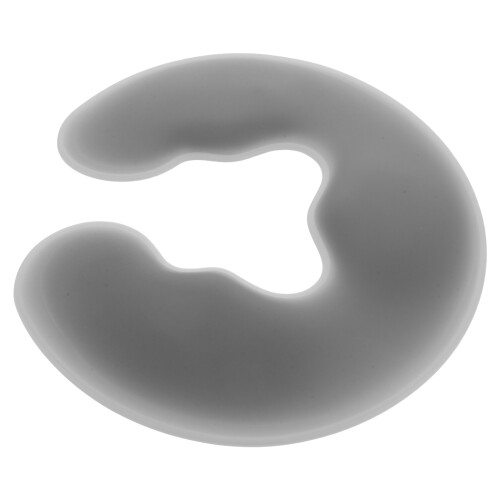 3Pièces Coussin Silicone U Gris Ergonomique Pour Massage Et Spa 2