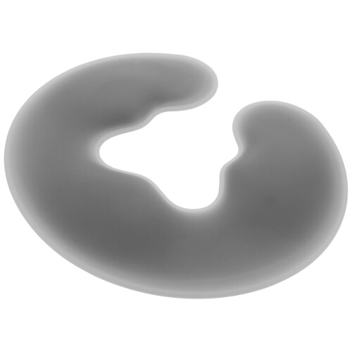 3Pièces Coussin Silicone U Gris Ergonomique Pour Massage Et Spa 1