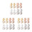 24Pièces Accessoires Boucles D'oreilles Lift Silicone Sécurisé 4