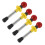 16Pièces Pièces Lanceur Flipper Acier Accessoire Jeu 3