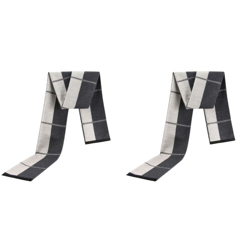 2Pièces Écharpe Luxe Multi Couleurs Moderne 1