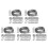 5Pièces Fil Câble Acier À Usage Suspendu Pour Jardin Intérieur 5