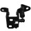 Car Front Rear Hinge for  Compass  Caliber 2007-2016 Side Door Hinge Brackets FR=RR:0511571AH 4