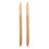 2Pièces Stylos Bambou Beige Pour Et Art Traditionnel 1