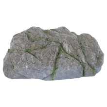 Light Grey Resin Rock Key Hider Outdoor Concealed Key Storage