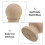 Beige Solid Wood Stair and Bed Post Finials Unfinished Decorative 6