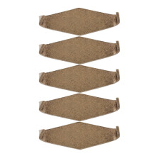 5Pcs Brass Staples Heavy Duty Fasteners for Belt Keeper Repair