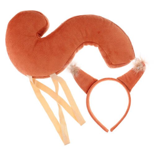 3Sets Cute Light Tail and Ear Headband for Cosplay Use