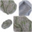 Light Grey Resin Rock Key Hider Outdoor Concealed Key Storage 7