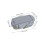 Light Grey Resin Rock Key Hider Outdoor Concealed Key Storage 3