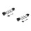 2Sets Black Taco Rack with Stainless Steel Dipping Cups for Kitchen 7