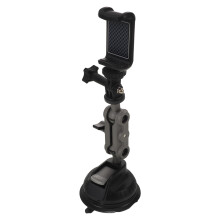 Black Car Mount Suction Cup Bracket Adjustable Camera Stand