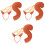3Sets Cute Light Tail and Ear Headband for Cosplay Use 4