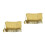 200Pcs Golden Dessert Elegant Party Utensils 4