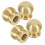 12Pcs Heavy-Duty Brass Feet for Boxes Wood Tray Replacement Hardware 2