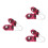 6Pcs Retractable Cable Lock Heavy Duty Bike Ski Security 9