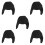 5Pcs Black Sponge Liner Lightweight Cycling Cap Soft Padding 7