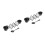 2Sets Black Taco Rack with Stainless Steel Dipping Cups for Kitchen 4