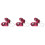 6Pcs Retractable Cable Lock Heavy Duty Bike Ski Security 4