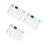 12Pcs Portable Contact Lens Case Hard Protective Lens Storage Assorted 8