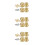 12Pcs Heavy-Duty Brass Feet for Boxes Wood Tray Replacement Hardware 4