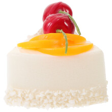 4Pcs Fake Cake Models PU PVC Simulation Dessert Display