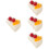 4Pcs Fake Cake Models PU PVC Simulation Dessert Display 8