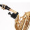 Black Plastic Alto Saxophone Pickup Clip Secure Non-Slip Mount 4
